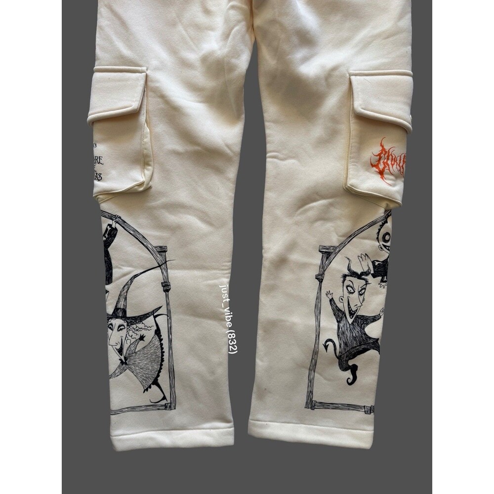Civil Regime x Disney The Nightmare Before Christmas Sweat Pants Men’s Small - Picture 6 of 11